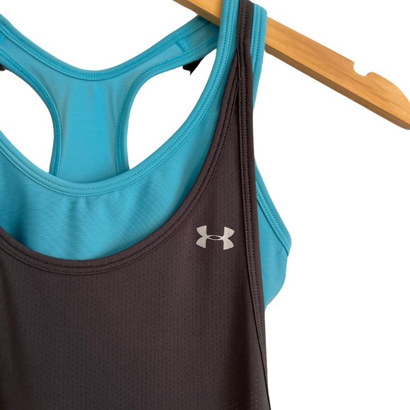 Under Armour Tops - Under Armour 2-in-1 athletic tank. Size small